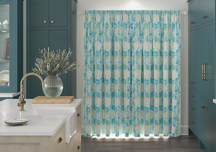 Faded Glamour, Absinthe Stripe - Made To Measure Curtains - Image 7